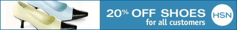 HSN 20% off Shoes